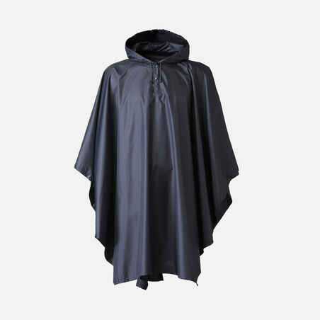 PONCHO IMPERMEABLE SENDERISMO MT100 30 LITROS AZUL