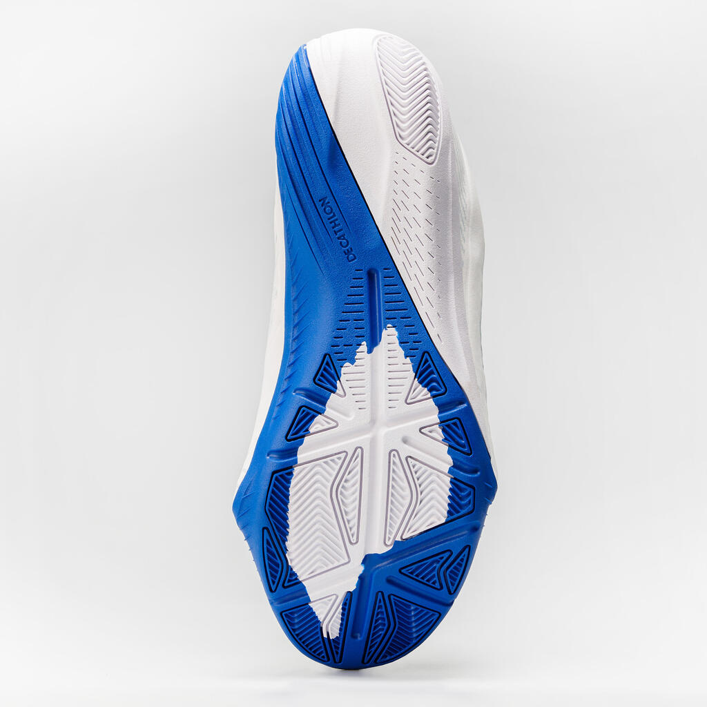 Chaussures de futsal GINKA 500 IN adulte blanc