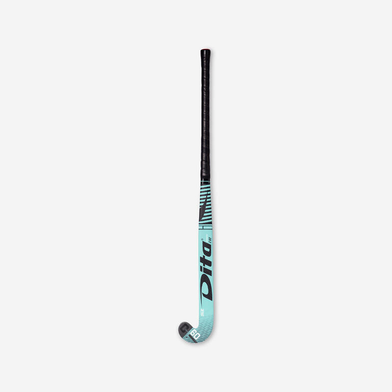 Zaalhockeystick voor volwassenen Compotec C60 LB mintgroen