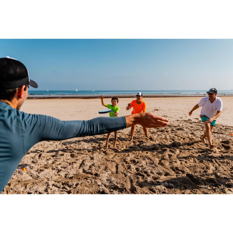 Gorra de vóley playa estilo trucker adulto blanco