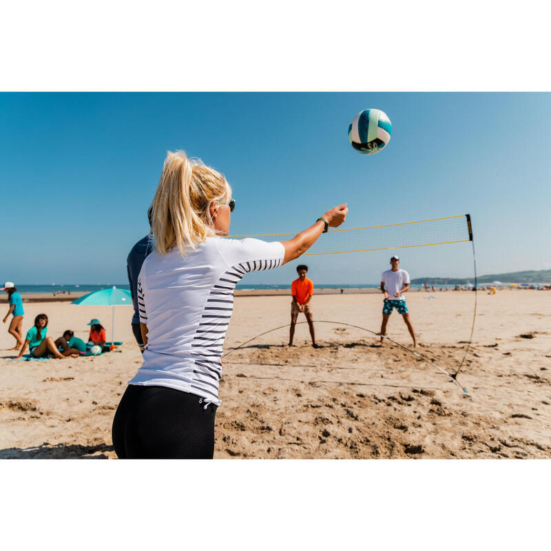 Rede e Postes Voleibol de Praia Iniciação BS100 (Conjunto)