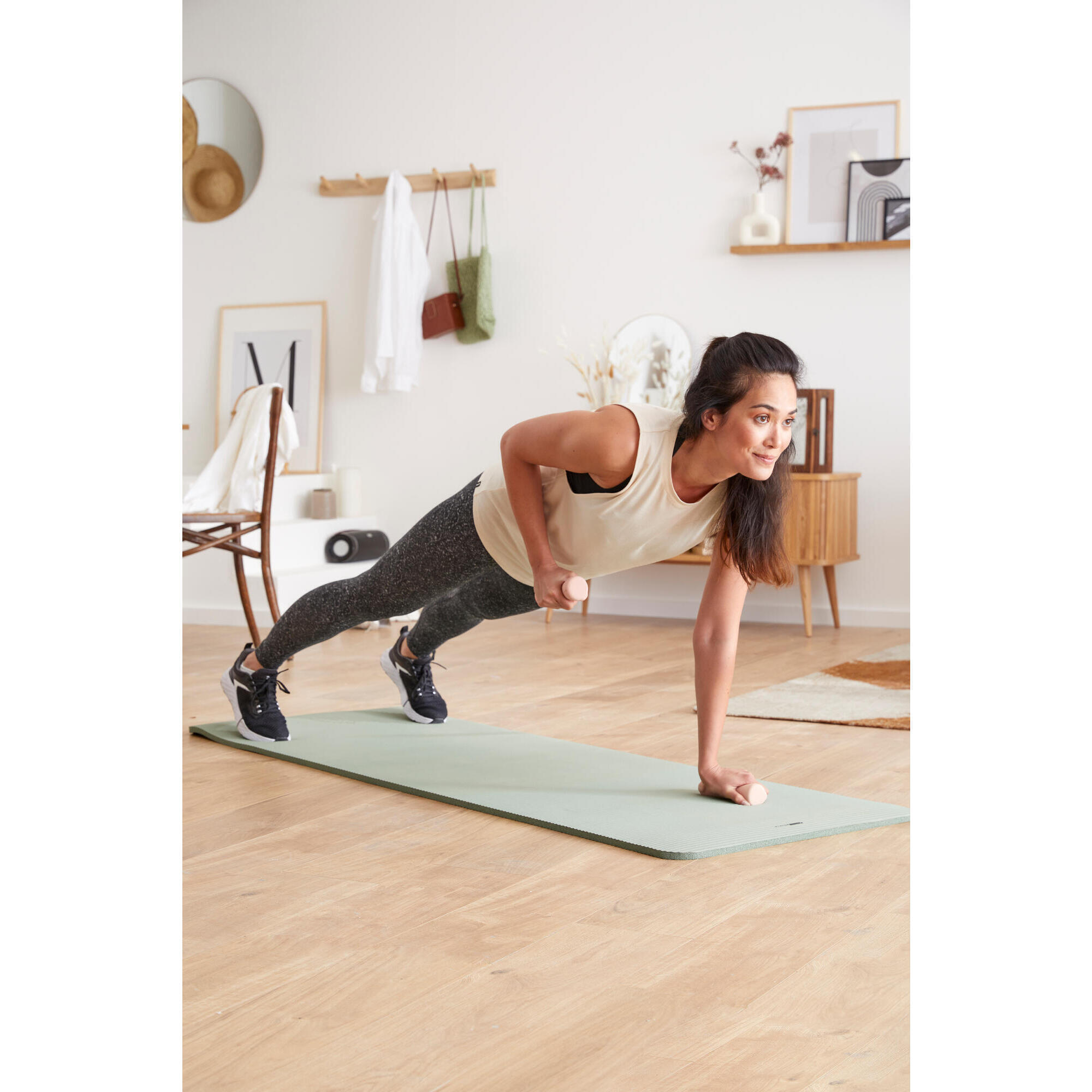 Paire d'haltères fitness 2*3 Kg - EASY Gris 11/11
