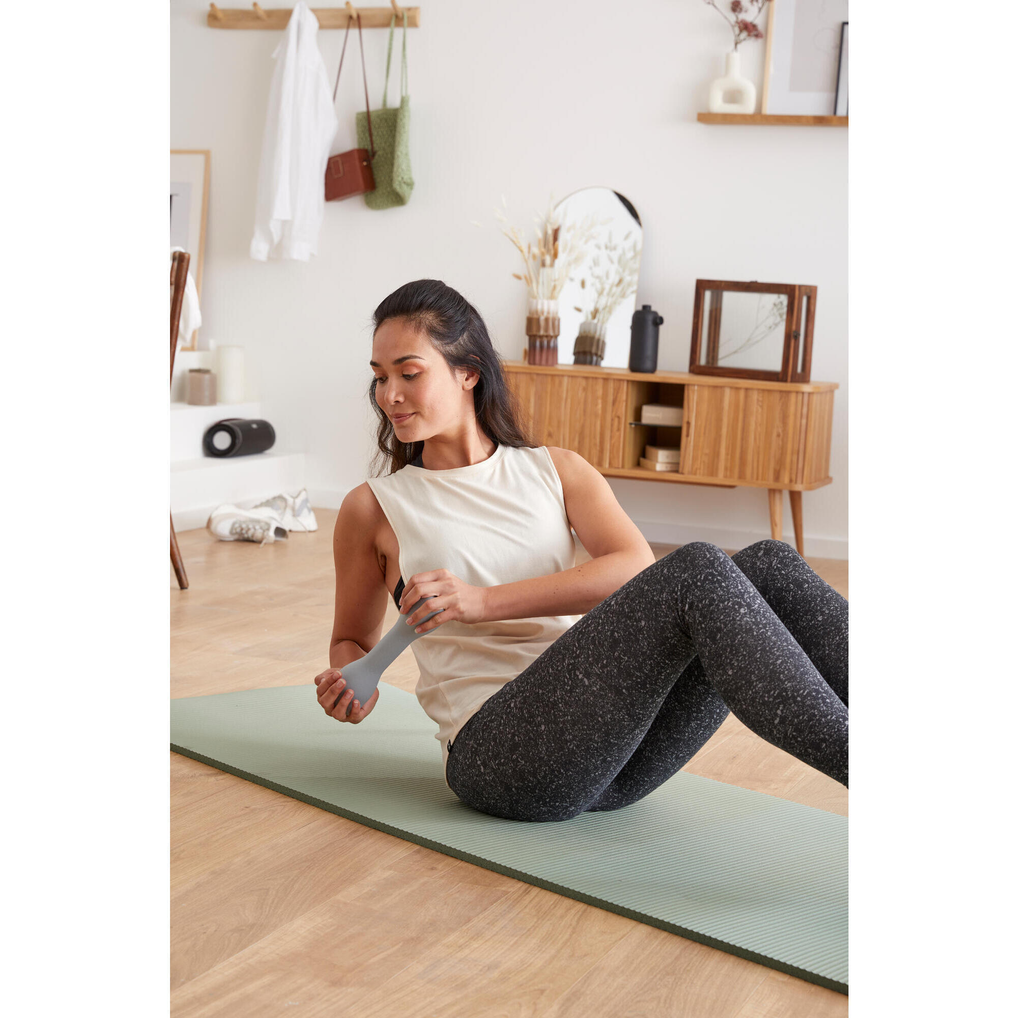 Mancuernas Fitness Easy Beis 1 kg x2 7/9