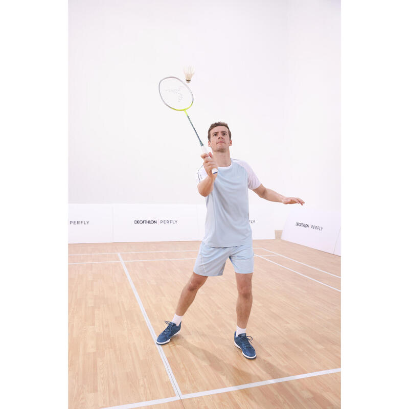 Badmintonracket voor volwassenen BR Sensation 190 geel groen