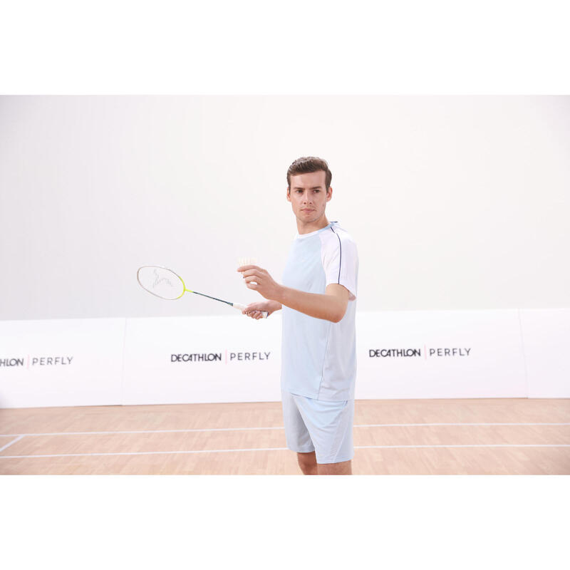 Rachetă Badminton BR190 Galben-Verde Adulți