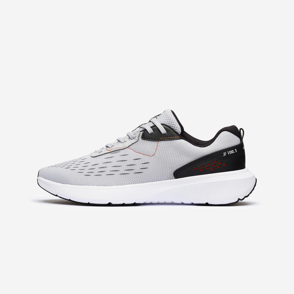 CHAUSSURES DE RUNNING HOMME JOGFLOW 100.1 GRIS ORANGE