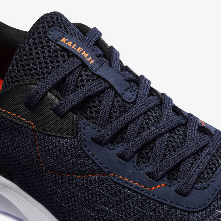 Sepatu Lari Pria Jog flow 100.1 Navy Jingga