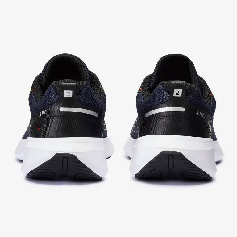 Sepatu Lari Pria Jog flow 100.1 Navy Jingga