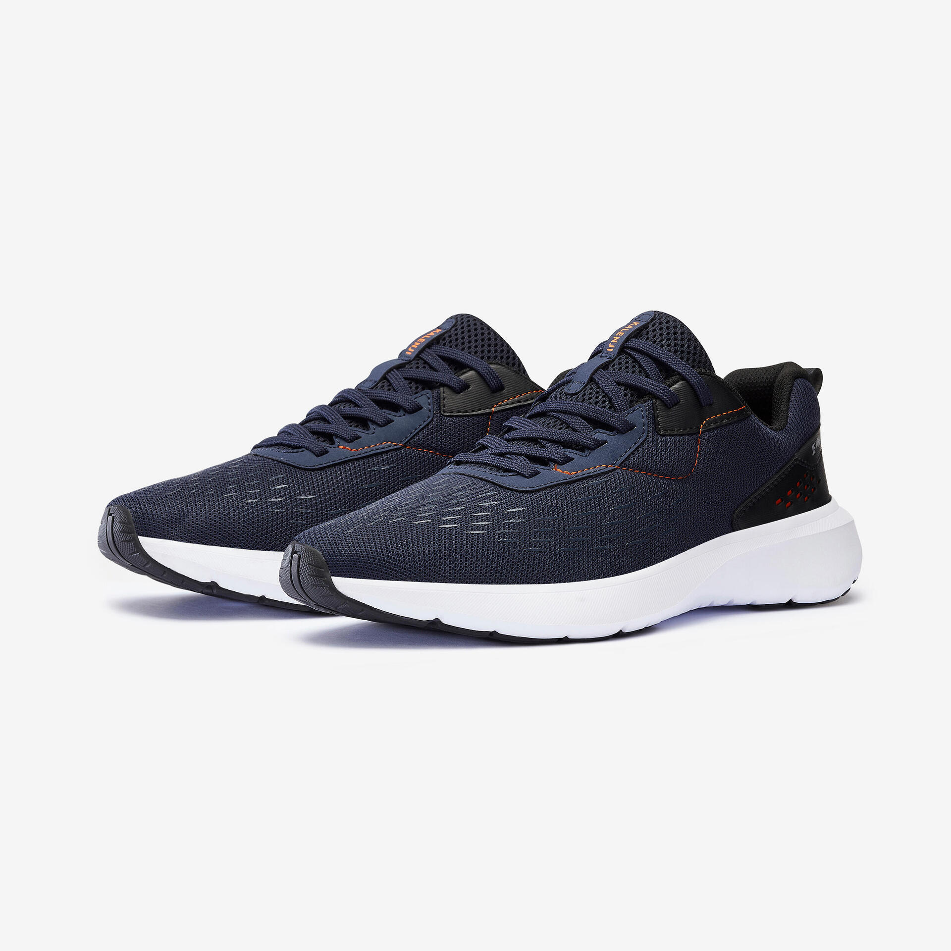 MEN'S RUNNING SHOES JOG FLOW NAVY ORANGE