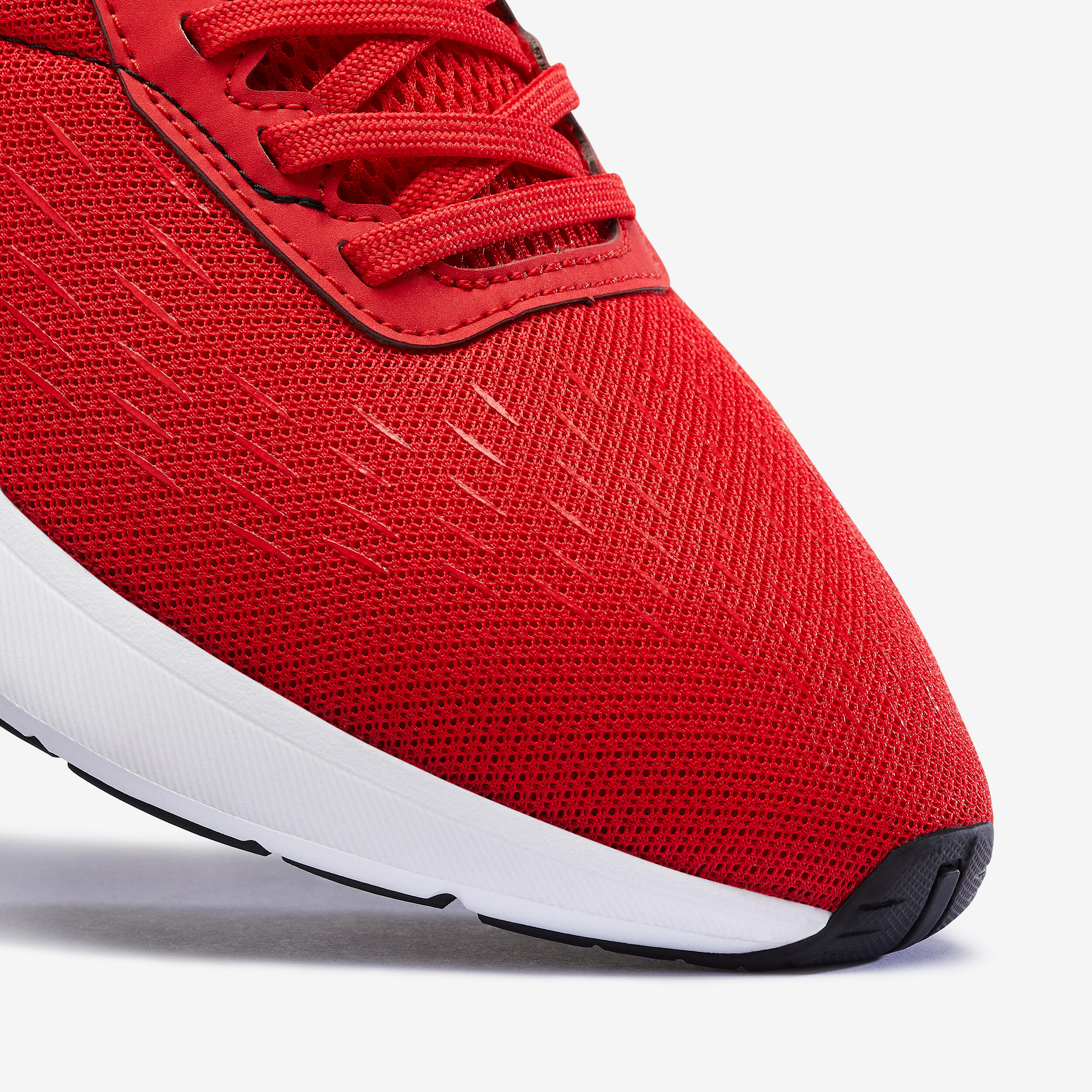 Men Running Shoes Superior Grip Cushioned Upto 10km/week, Jogflow100 - Red