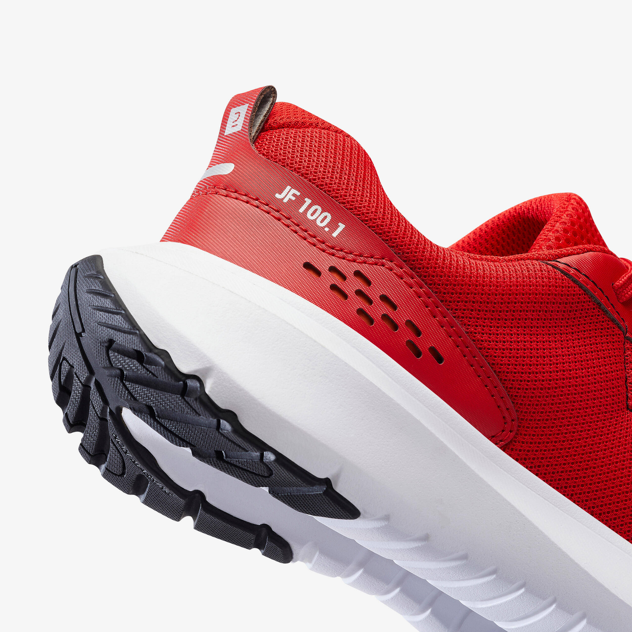 Men Running Shoes Superior Grip Cushioned Upto 10km/week, Jogflow100 - Red -  5