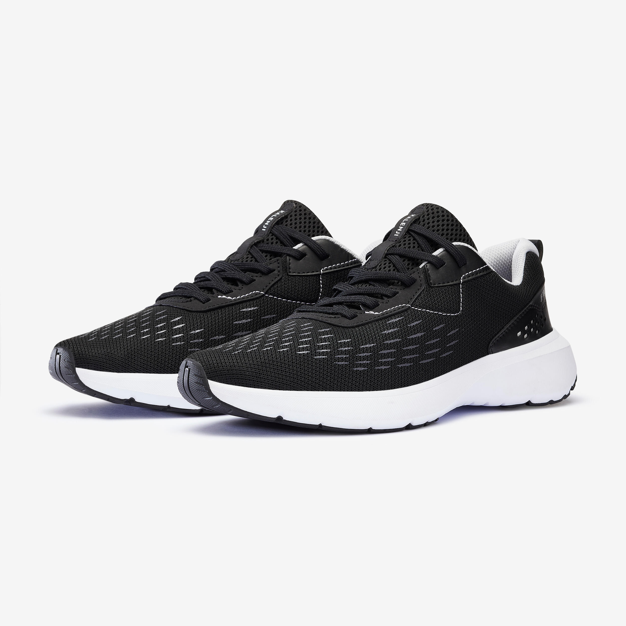 MEN'S JOGFLOW 100.1 RUNNING SHOES - BLACK/GREY 4/7