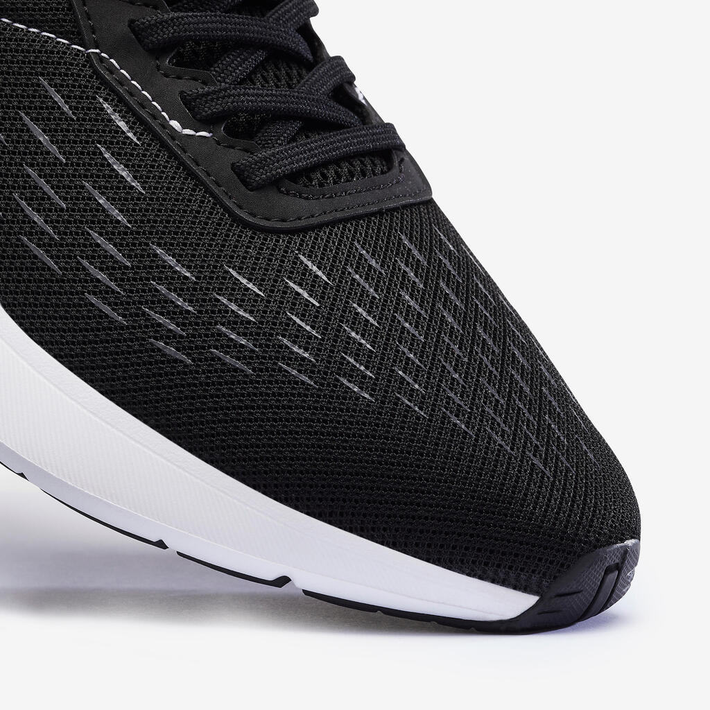 Tenis de running negro con gris para hombre jogflow 100.1 