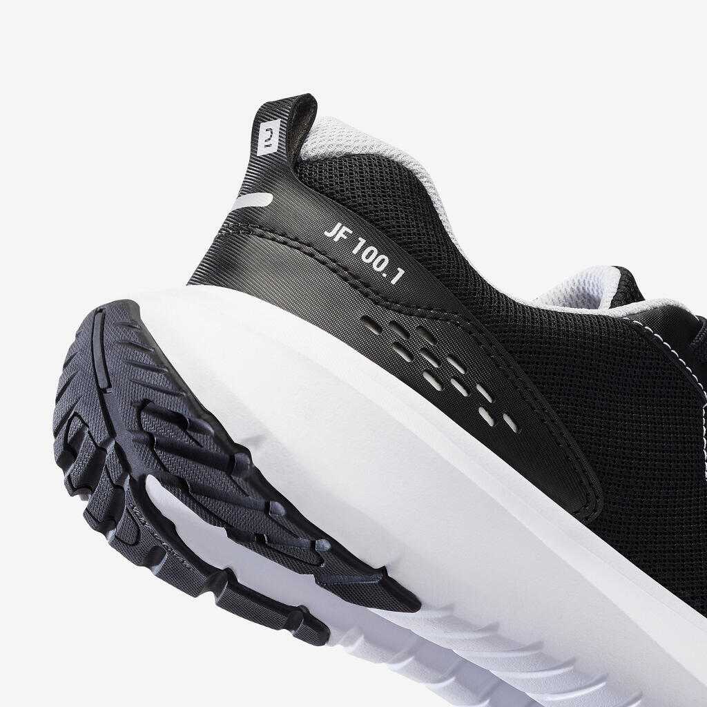 Tenis de running negro con gris para hombre jogflow 100.1 