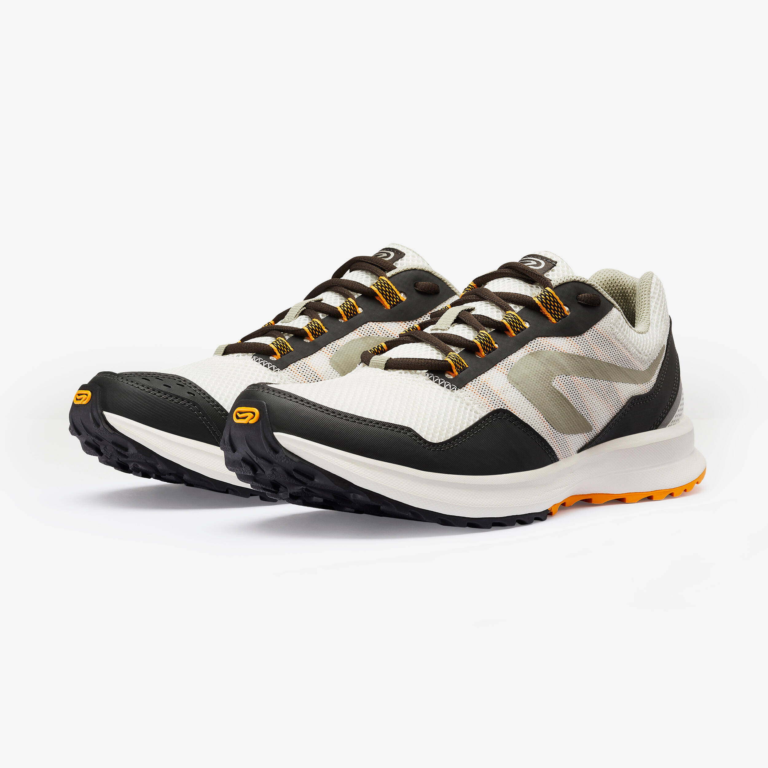RUN ACTIVE GRIP Lightweight Cushioned Men Running Shoes max 10 km/wk - White -  1