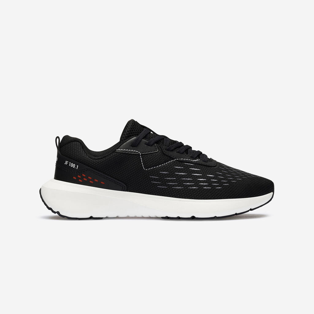 Tenis de running negros para mujer Kiprun Jogflow 100.1