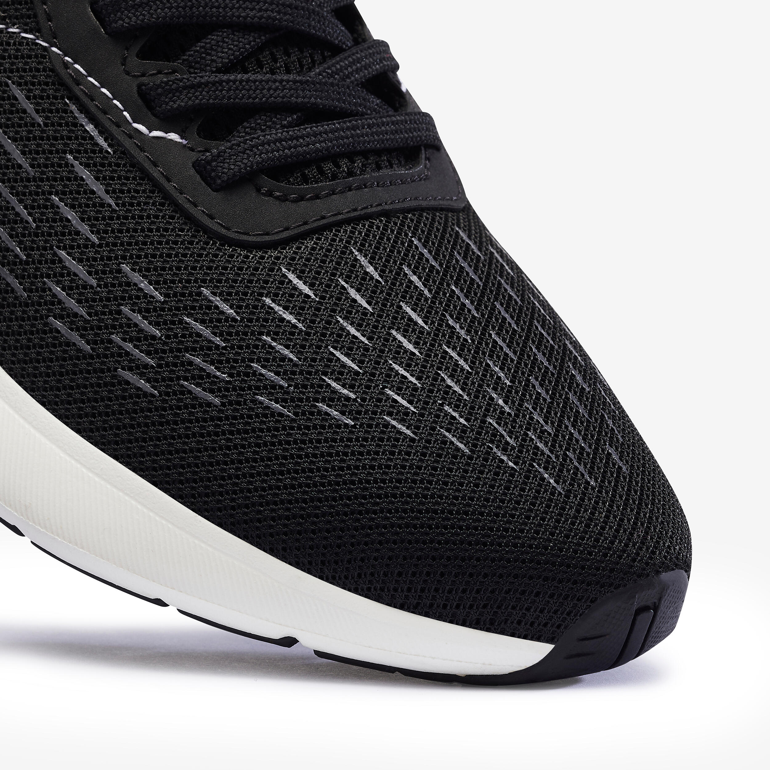 Women Running Shoes Lightweight, Cushioned, Upto 10km/week, Jogflow 100.1- Black