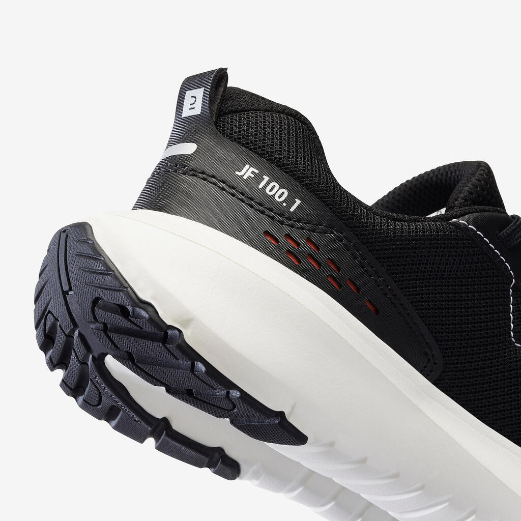 Tenis de running negros para mujer Kiprun Jogflow 100.1