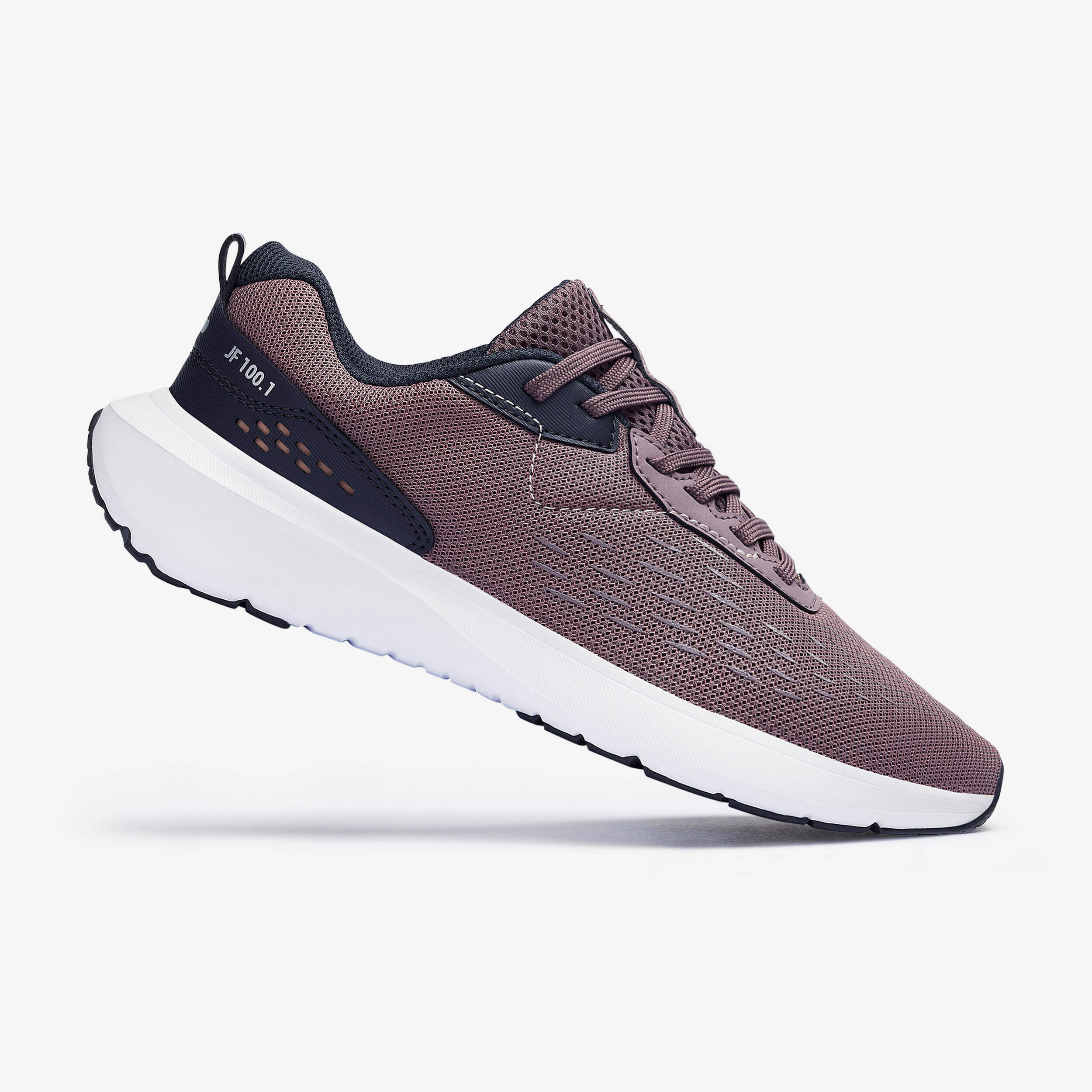 Women Running Shoes Lightweight, Cushioned, Upto 10km/week, Jogflow 100.1 -Brown -  5