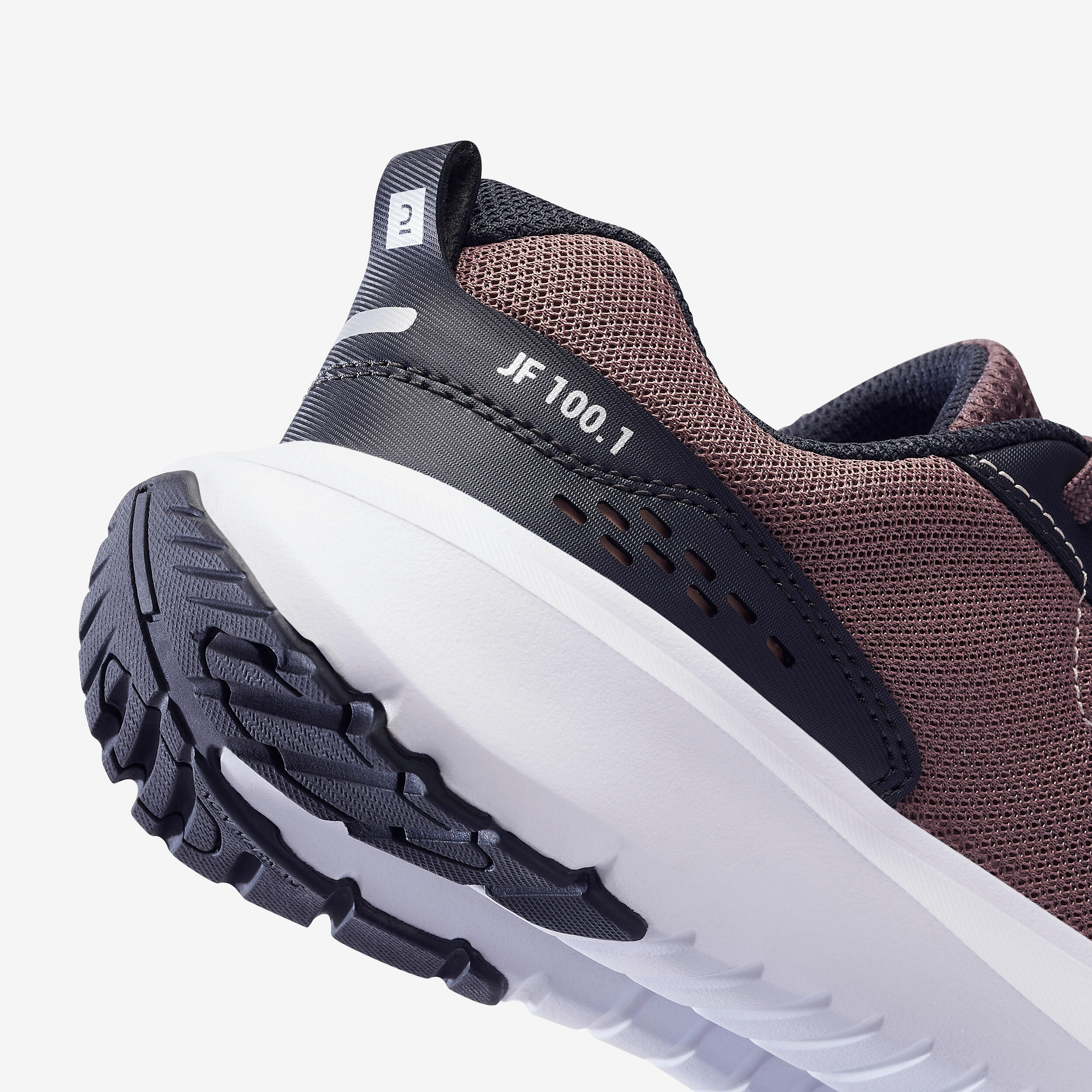 Scarpe running donna JOGFLOW 100.1 lilla scuro KALENJI Decathlon