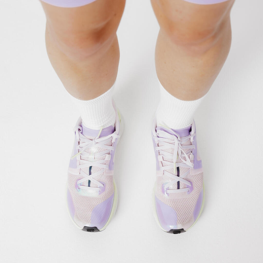 Women Running Shoes Kalenji Run Comfort W - Mauve