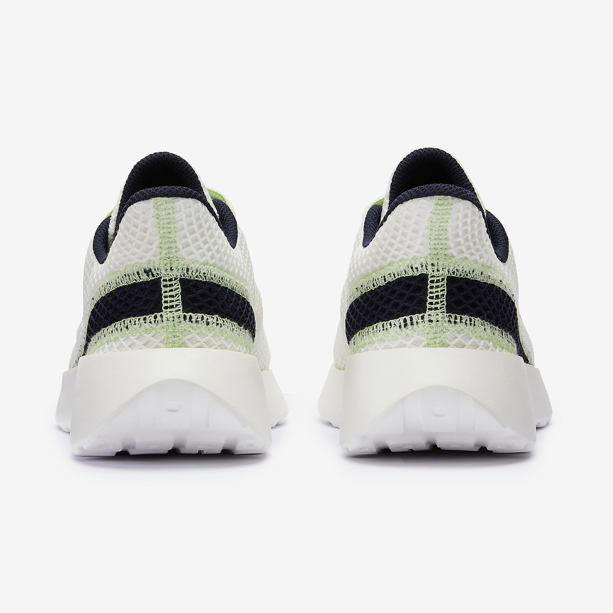 Women's KLNJ BE Fresh Breathable Walking Trainers - White Navy Green 9/9