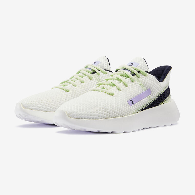 Kadın Spor Ayakkabı - Beyaz / Lacivert / Yeşil - KLNJ Be Fresh