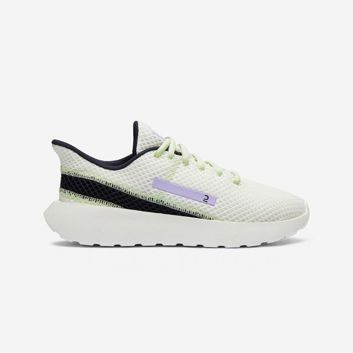 Women's Breathable Trainers KLNJ BE FRESH White/Navy Blue/Green