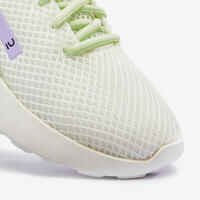 Women's Breathable Trainers KLNJ BE FRESH - White/Navy Blue/Green