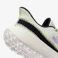 Women's Breathable Trainers KLNJ BE FRESH - White/Navy Blue/Green