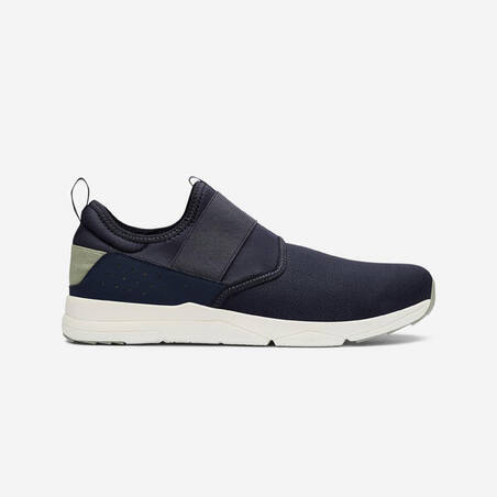 Sepatu Fitness Walking Pria PW 160 Slip-On - Biru