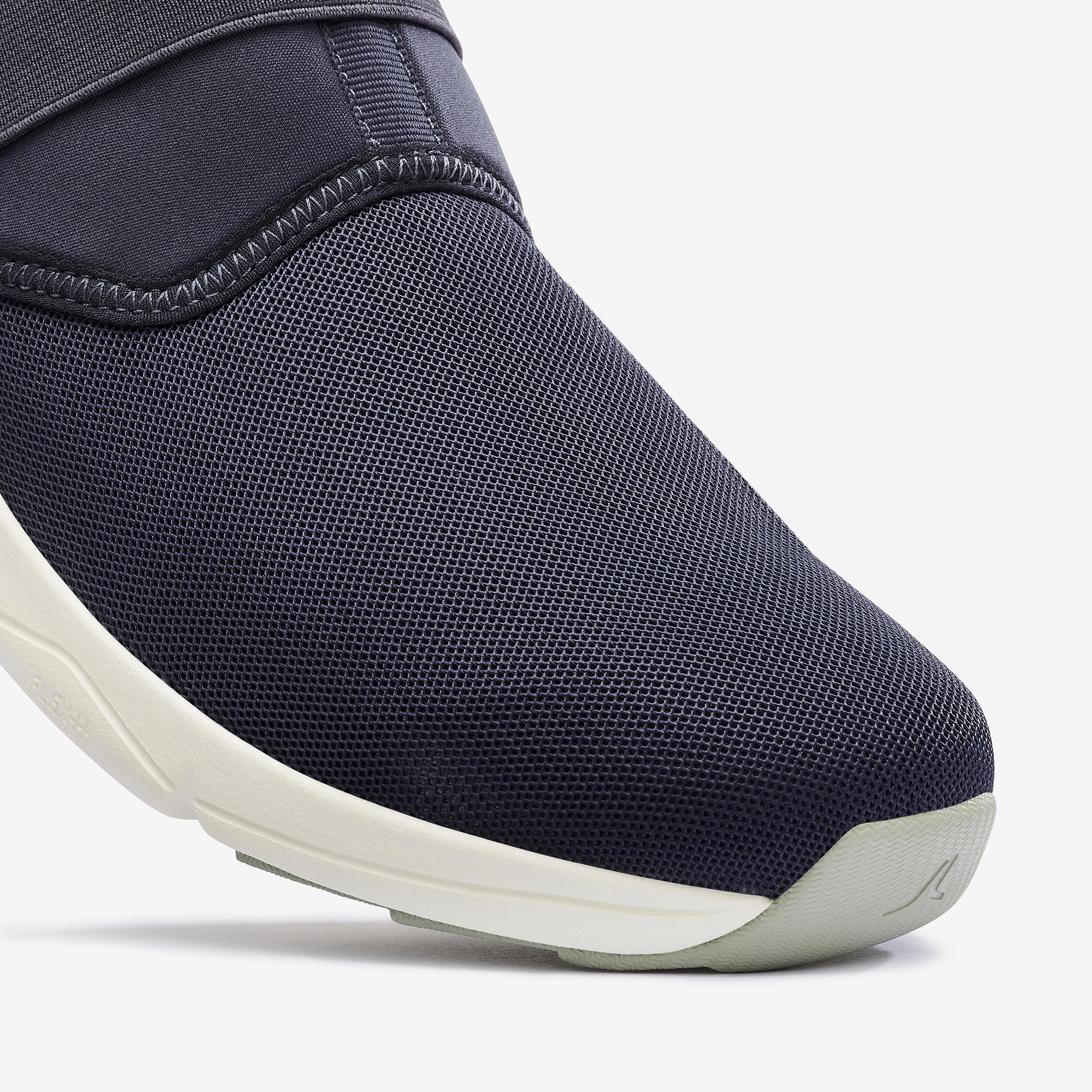 Buy Pw 160 Slip On Men s Fitness Walking Shoes Grey Online Decathlon