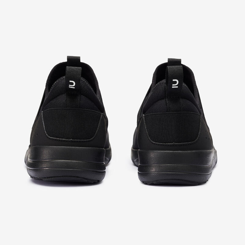 PW 160 Slip-On men's Fitness walking shoes - black