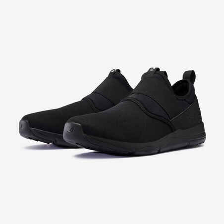 Zapatillas Caminar Hombre PW 160 Slip-On Negro