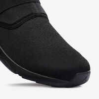 נעלי הליכה לגברים ללא שרוכים PW 160 - שחור