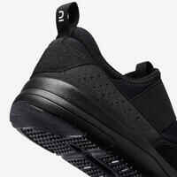 נעלי הליכה לגברים ללא שרוכים PW 160 - שחור