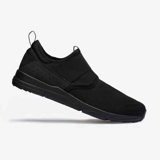 
      Power Walking Schuhe Sneaker Herren Slip On - PW 160 schwarz
  