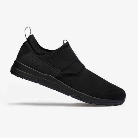 Tenisice za sportsko hodanje PW 160 Slip-On muške crne