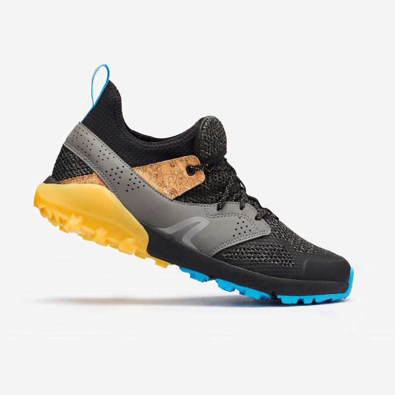 NW 500 Nordic Walking Breathable Shoes Navy Blue NEWFEEL Decathlon