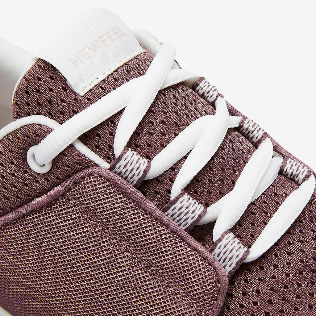 Tenis Marcha Activa Soft 140.2 Mujer Rosa Topo