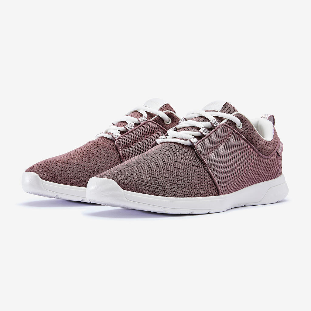 Tenis Marcha Activa Soft 140.2 Mujer Rosa Topo