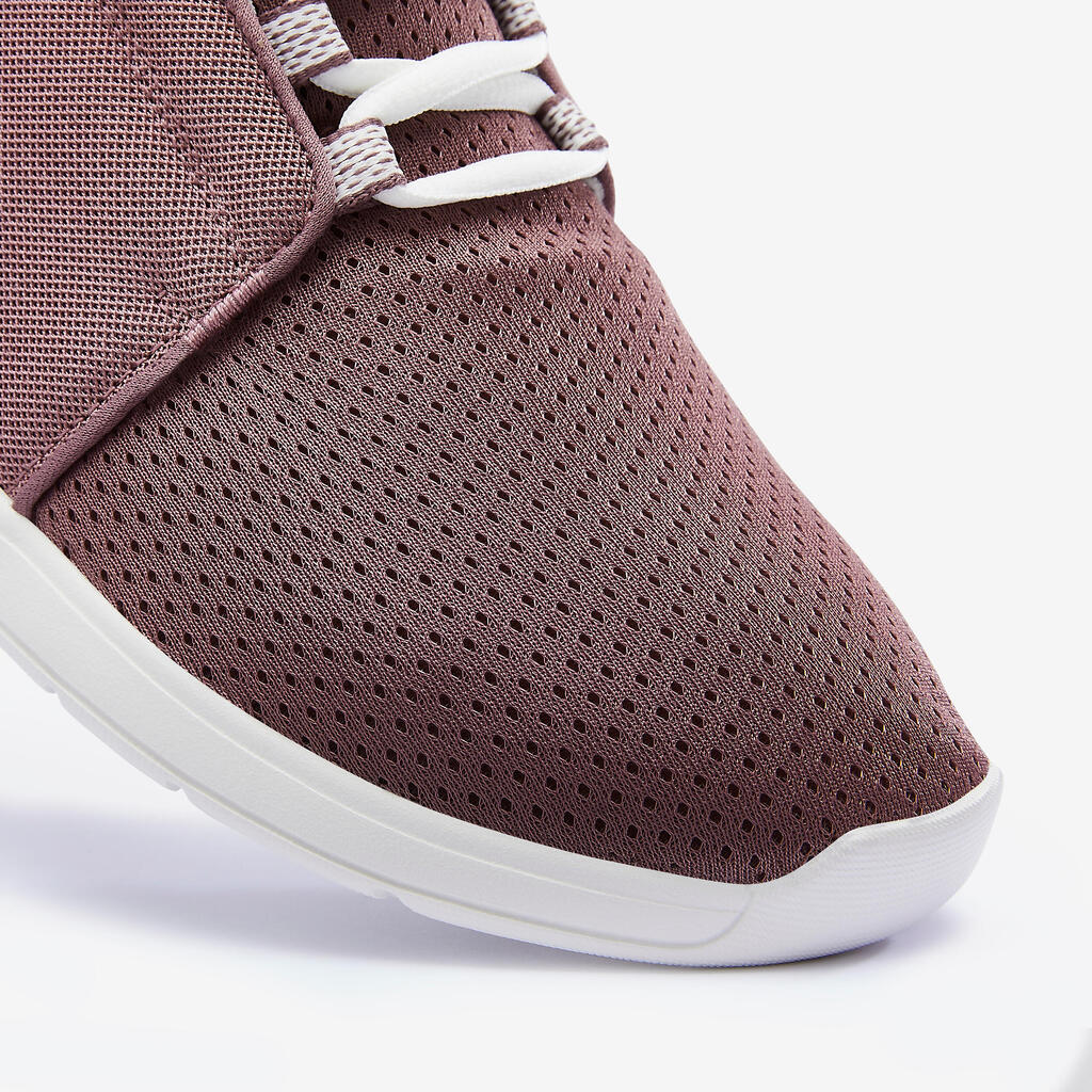 Tenis Marcha Activa Soft 140.2 Mujer Rosa Topo