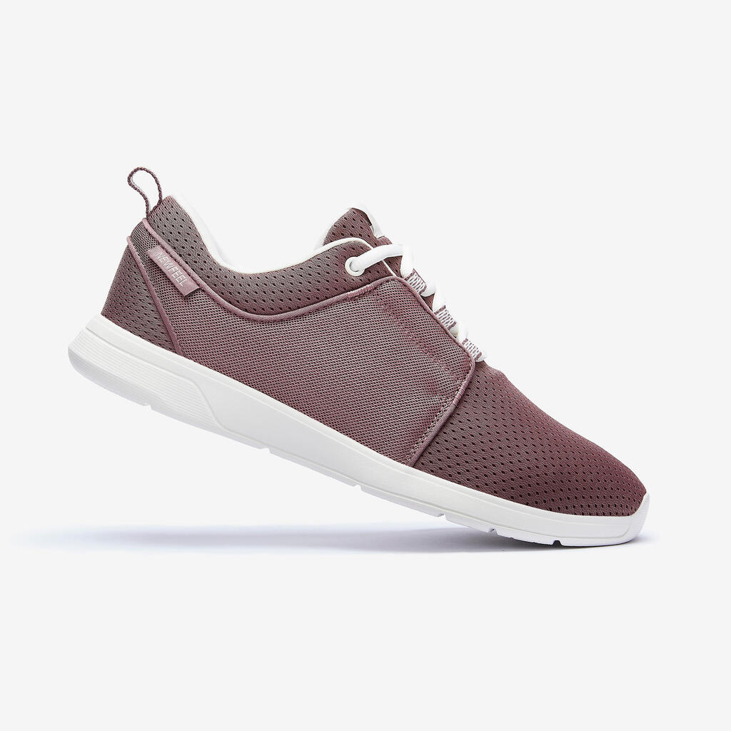 Tenis Marcha Activa Soft 140.2 Mujer Rosa Topo