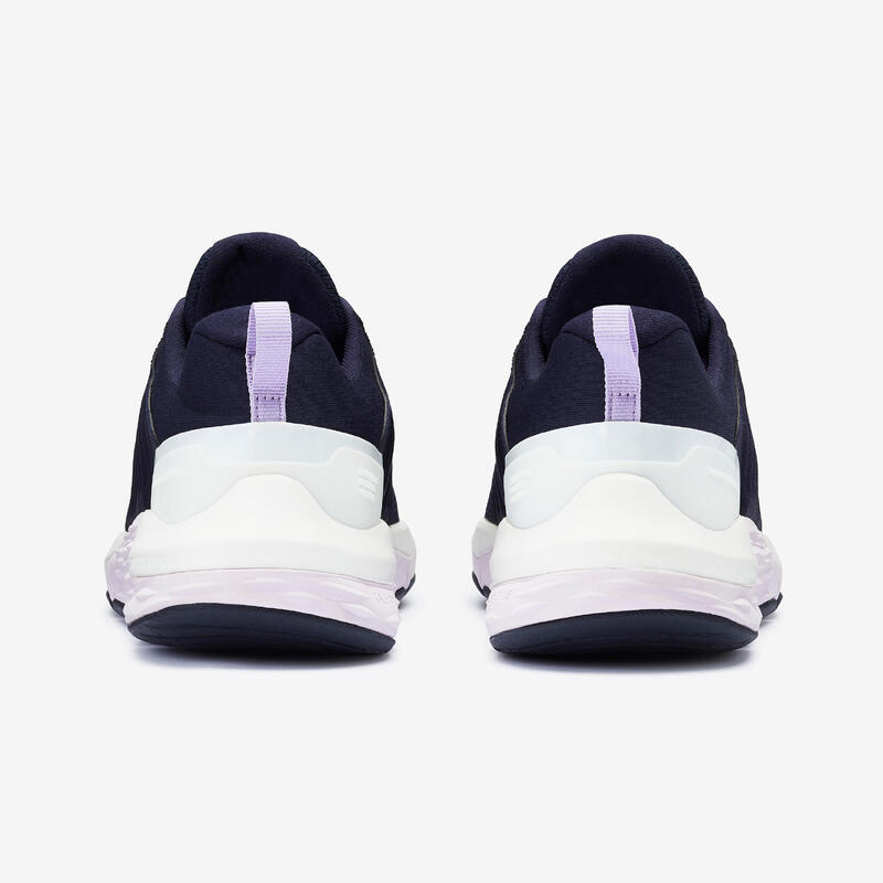 女款健走鞋 Sportwalk Comfort－藍色／淡紫色
