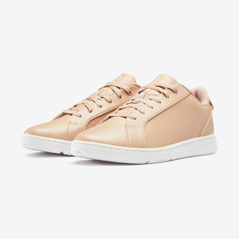 Chaussures marche urbaine femme Walk Protect beige nude