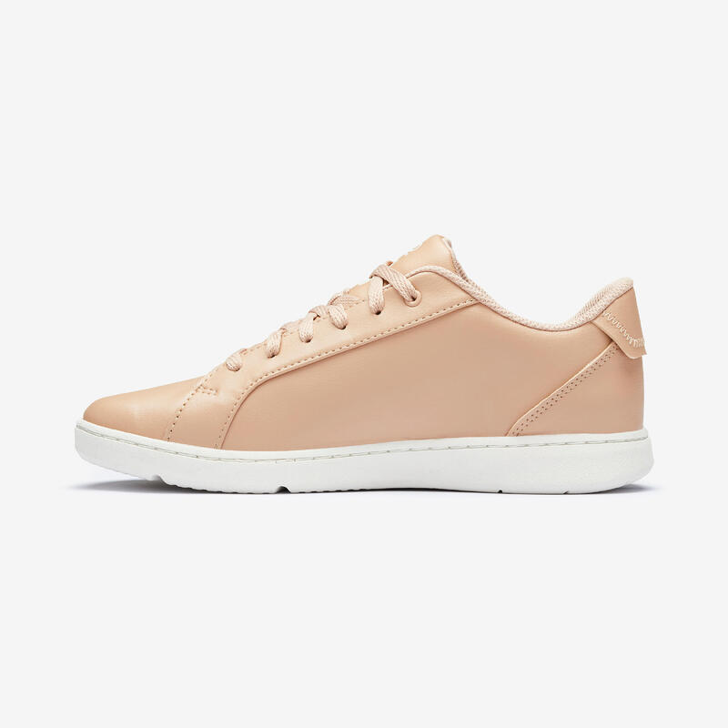 Chaussures marche urbaine femme Walk Protect beige nude