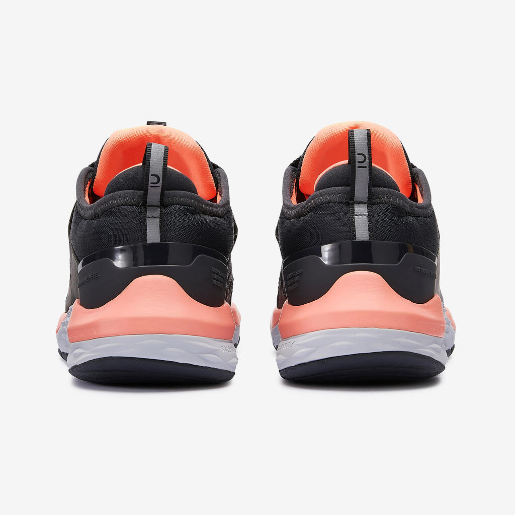 Walking Schuhe Sneaker Sportwalk Waterproof - schwarz/rosa