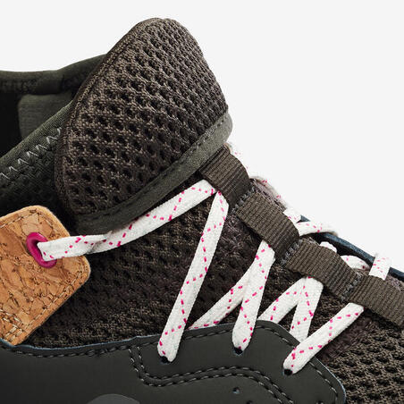 Кросівки NW 500 для скандинавської ходьби хакі/зелені