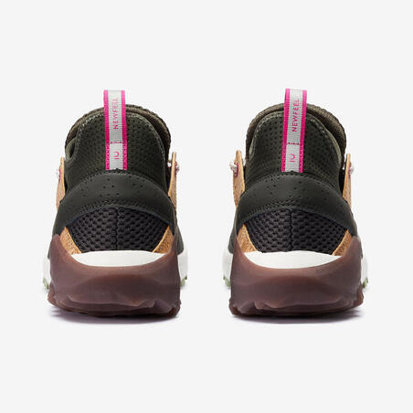 Кросівки NW 500 для скандинавської ходьби хакі/зелені