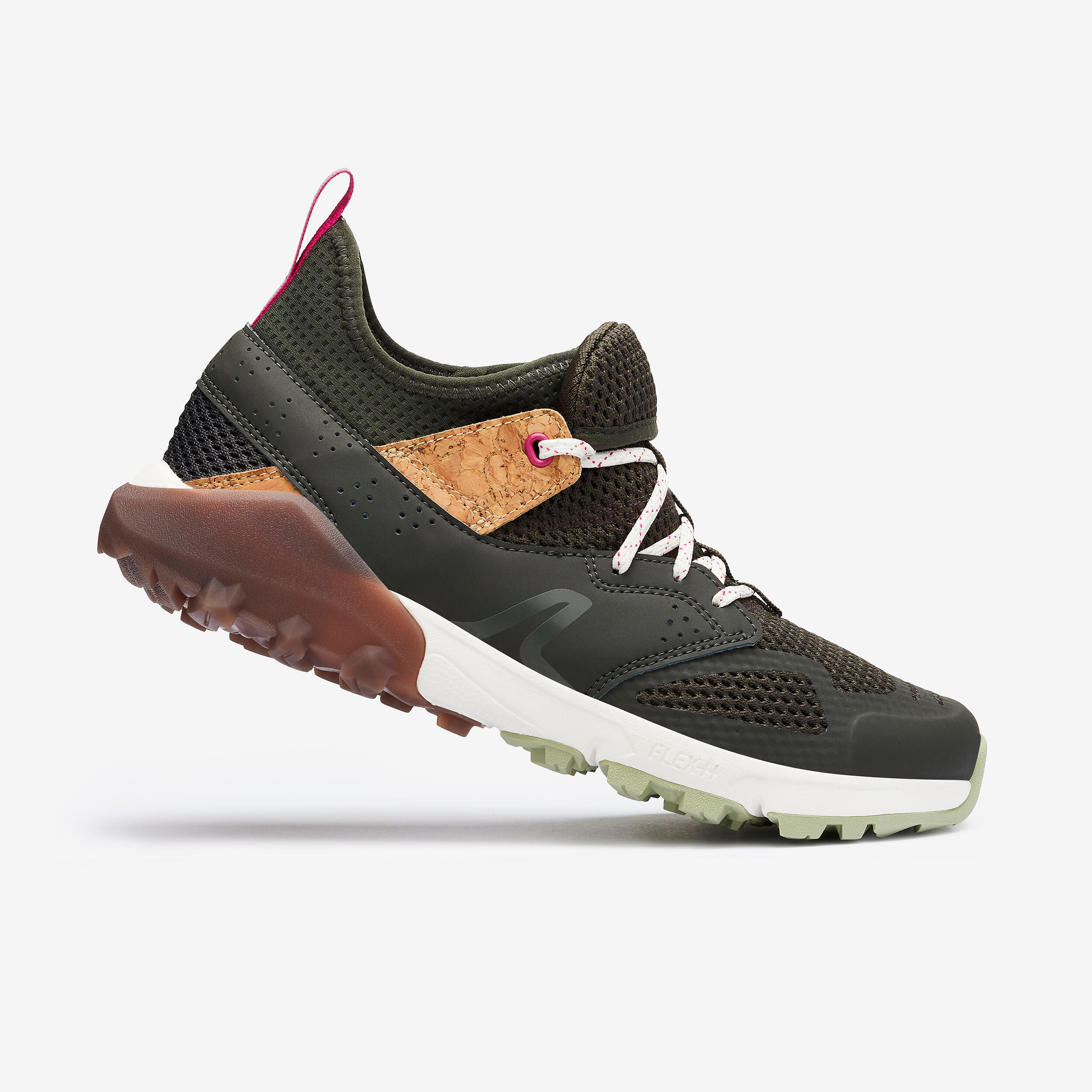 NW 500 Breathable Nordic Walking Shoes green/khaki